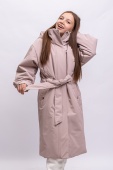 32П17 (латте) Пальто для девочек Селеста